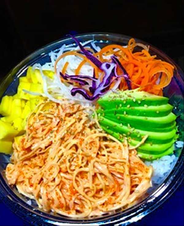 Spicy Crab Poke Bowl